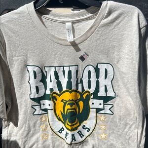 Bella Canvas Cream Baylor Bears Tee